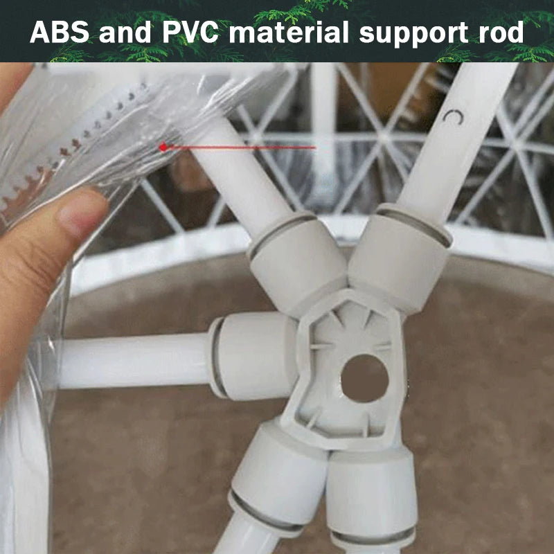 3.6M TPU Clear Bubble Dome Tent Luxury PVC Garden Style for Outdoor Events Parties Camping Cafe Dining Durable Weather Resistant