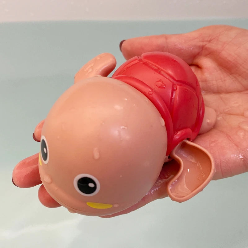 Cute duck and penguin baby bath toy by I YAN, water spray sprinkler for kids, colorful and fun bath time accessory