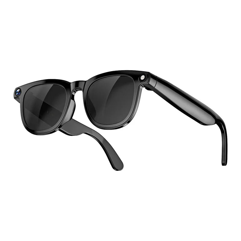 New AI Smart Glasses 800W HD Camera Black Technology Image Translation Chat GPT Video Call Photo Waterproof For Men Women New