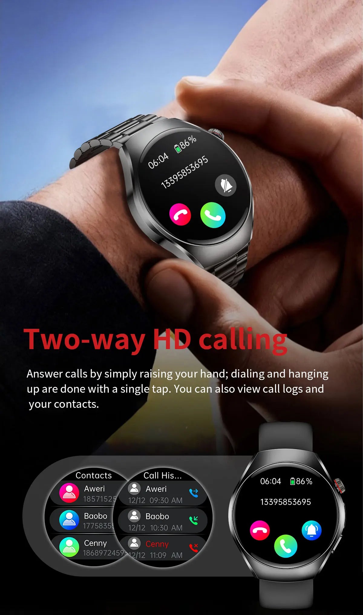 New Brand 2026 upgrade Health Check Smart Watch ECG Blood Lipid Uric Acid Body Fat Sport Waterproof HD Call SmartWatch Man Women