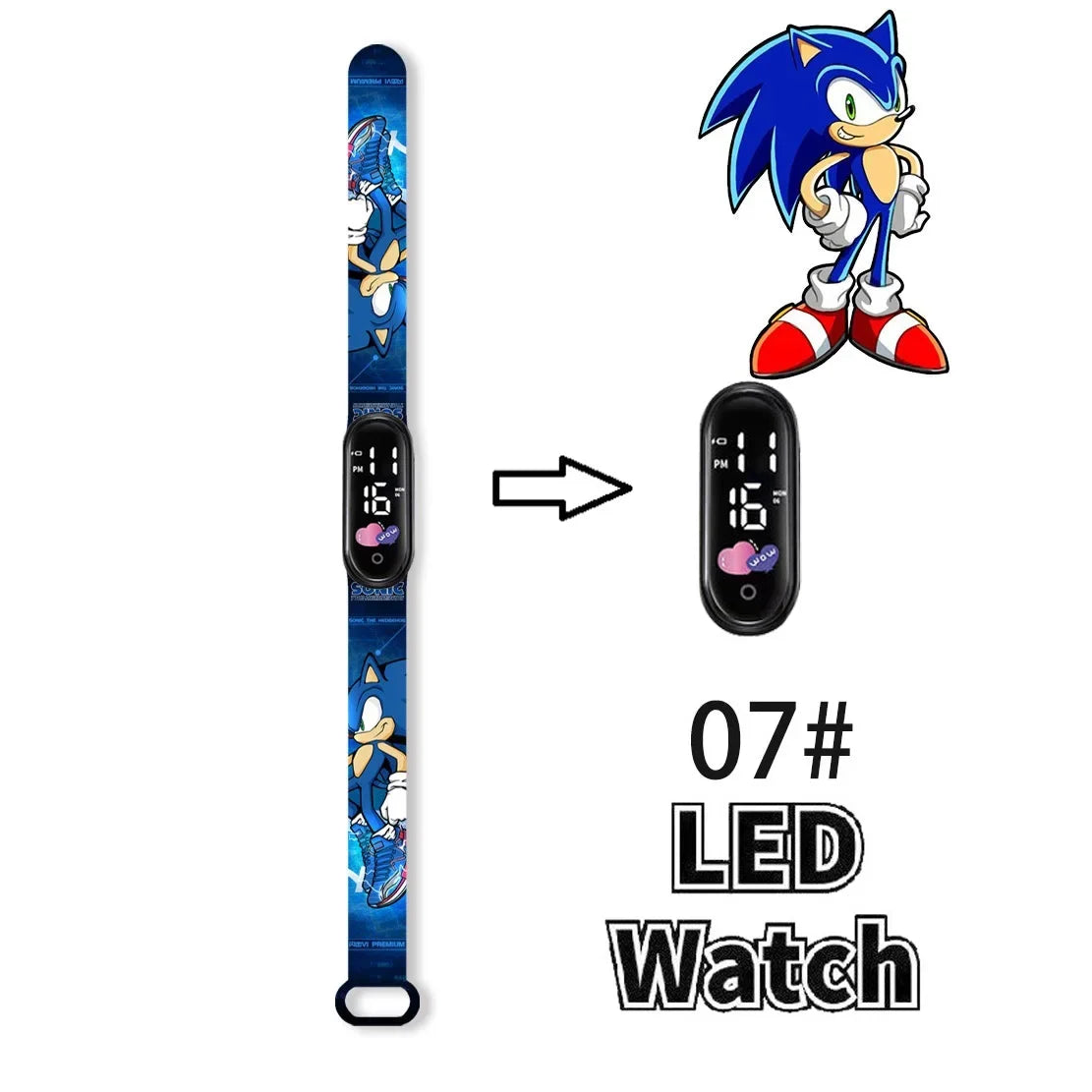Kids LED Watch Touch Control Digital – Silicone Strap Waterproof Sport Wristwatch Birthday Gift for Boys & Girls - I YAN