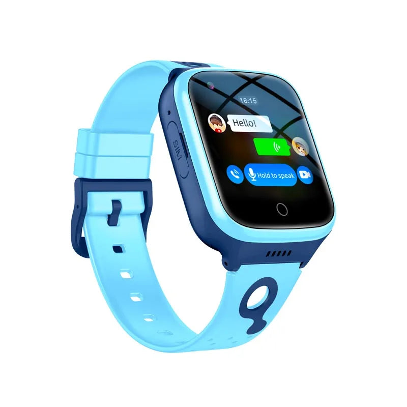 4G Kids Smartwatch Phone GPS Tracker K9 – SOS HD Video Call IP67 Waterproof Touch Screen Children Smart Watch - I YAN