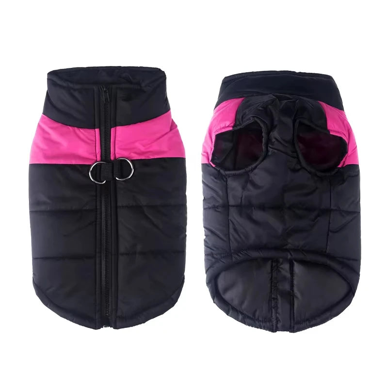 Waterproof Winter Dog Coat – Warm Vest Jacket for Small to Large Dogs