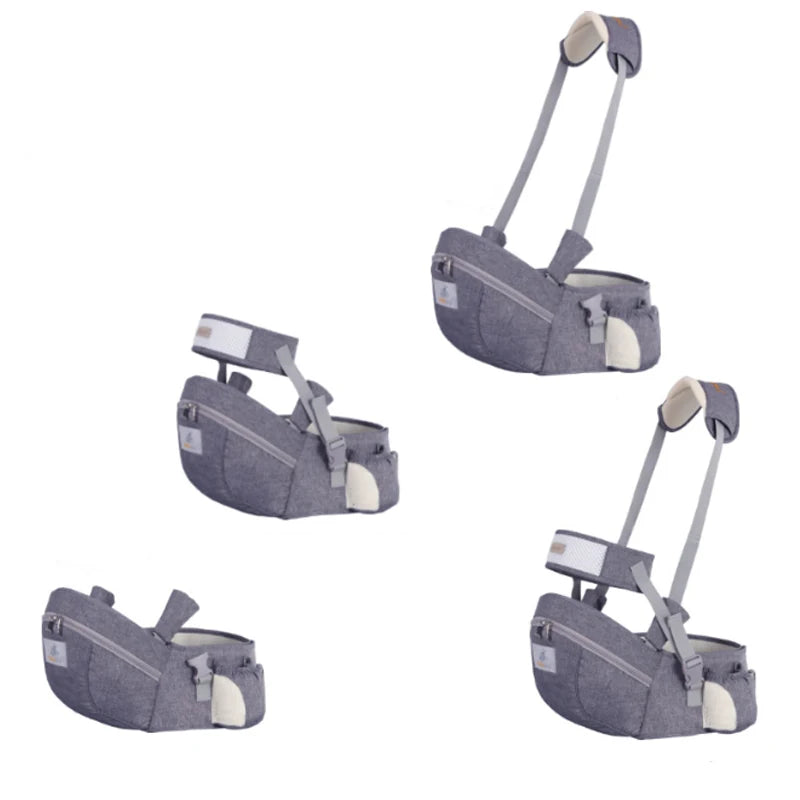Ergonomic Baby Carrier with Hip Seat – Front Facing Kangaroo Sling & Waist Stool - I YAN