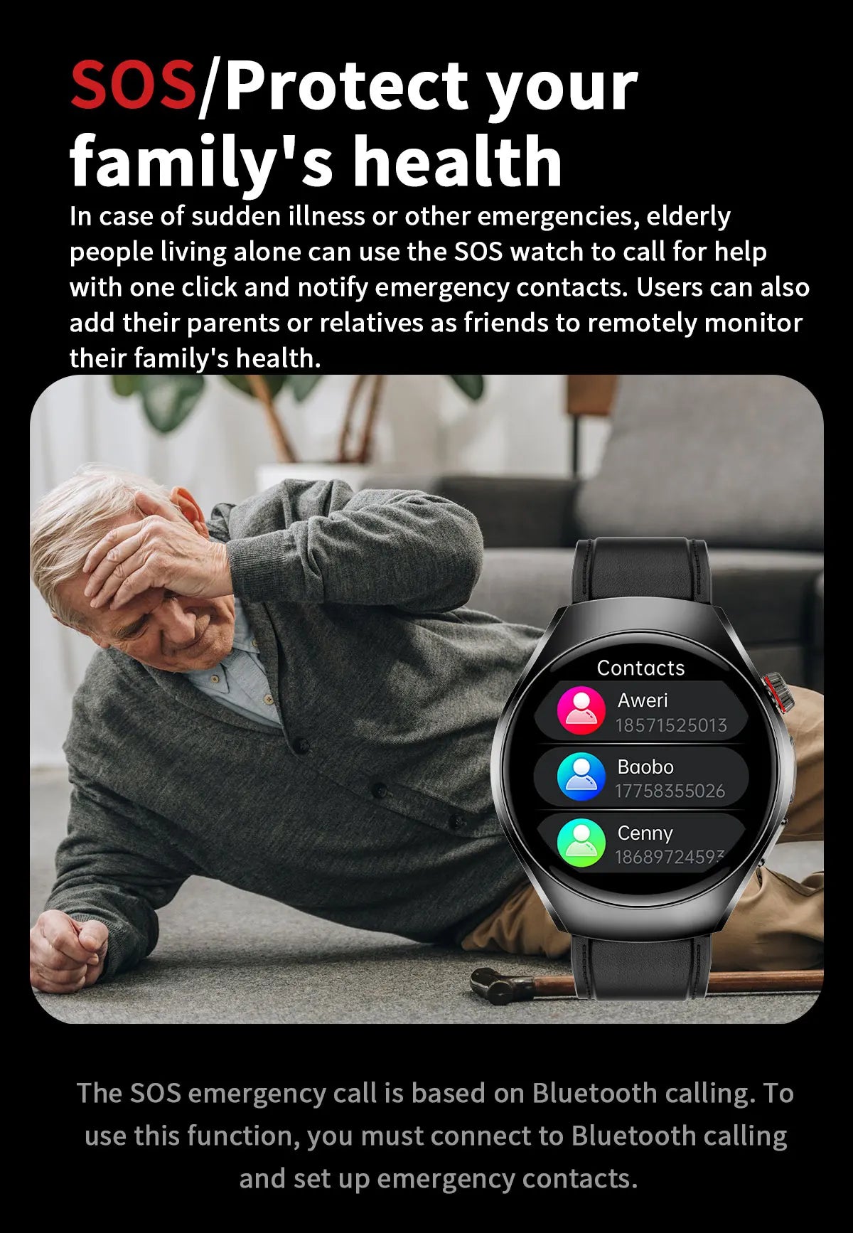 New Brand 2026 upgrade Health Check Smart Watch ECG Blood Lipid Uric Acid Body Fat Sport Waterproof HD Call SmartWatch Man Women