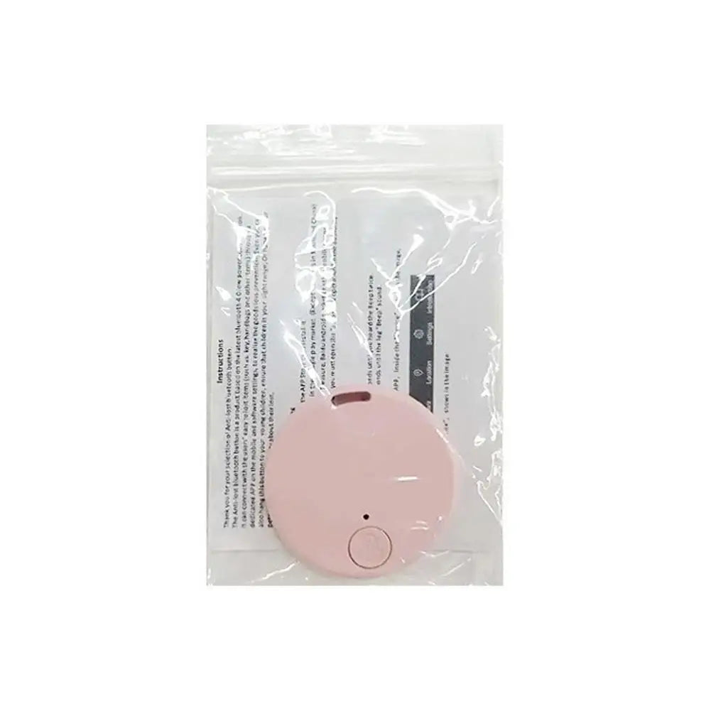 Cat Dog GPS Bluetooth 5.0 Tracker Anti-Lost Device Round Mini Anti-Lost Device Dog Pet Child Tracker Key Finder Accessories