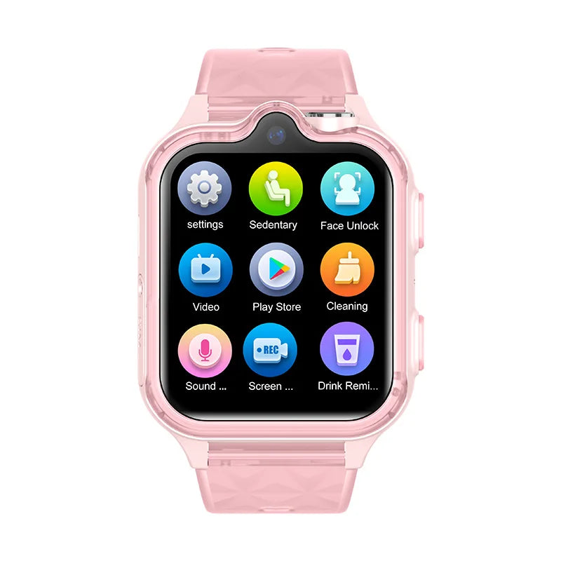 Wonlex KT42 4G Kids Smart Watch Dual Camera – GPS WiFi LBS Tracker Video Call Play Store 2GB+16GB Children Smart Watch - I YAN