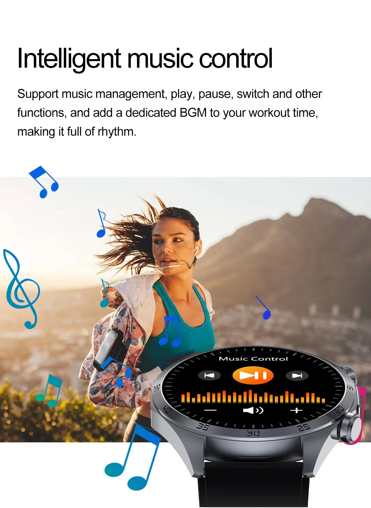 2026 New Pulse﻿ ECG+PPG Treatment Smart Watch Men Blood Lipid Uric Acid BP Body Fat Tired monitor Sports Health Call Smartwatch