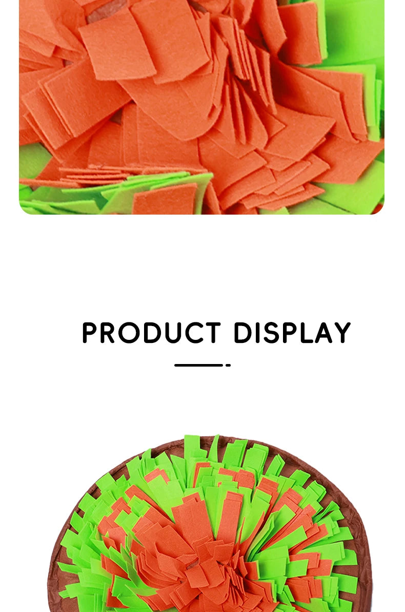 All-season Dog Sniffing Mat, Retractable Packaging, Helps Train the Sense Of Smell.