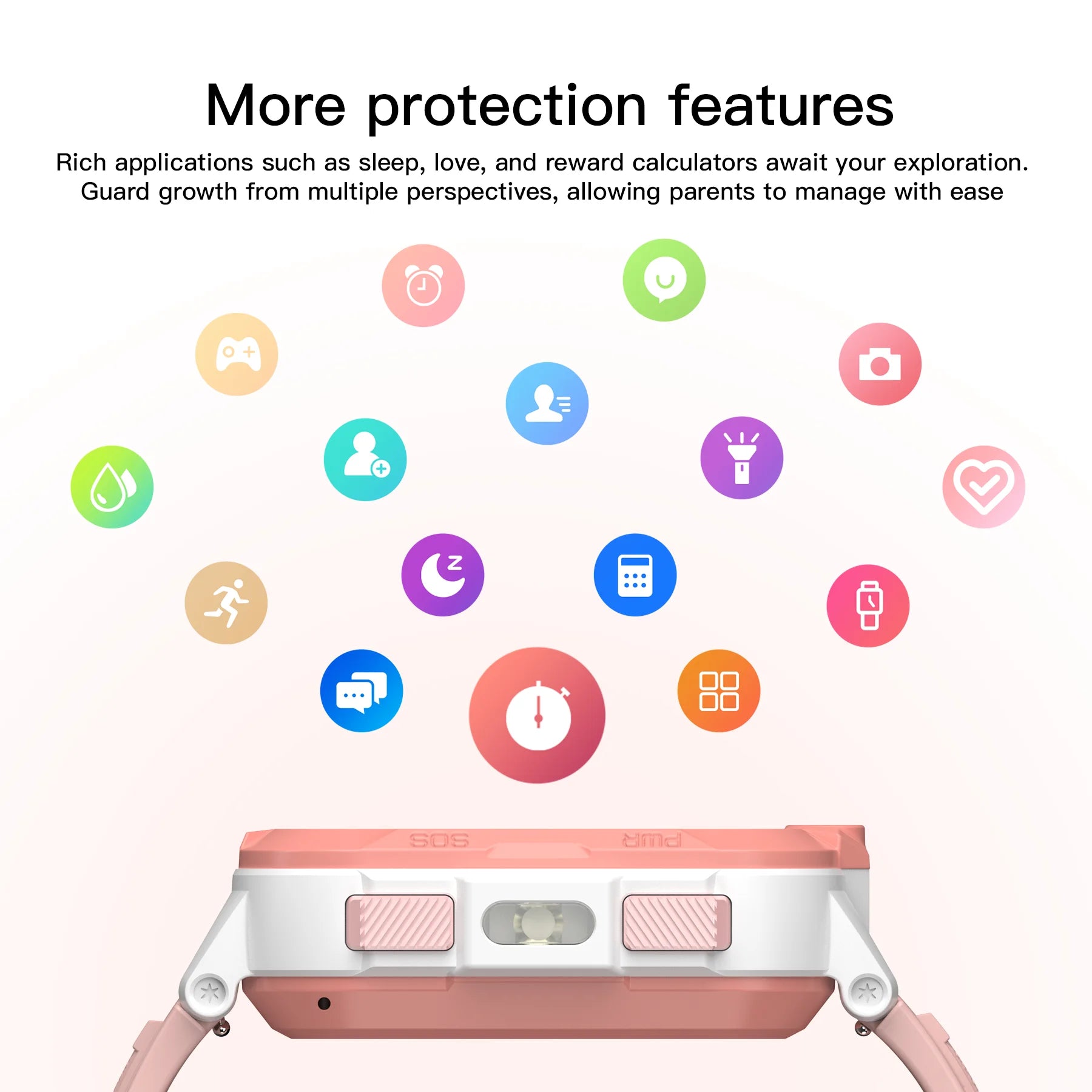Blackview Z40 Pro Kids Smart Watch 4G – Triple AI Positioning GPS WiFi LBS Large 850mAh Battery Video Call - I YAN