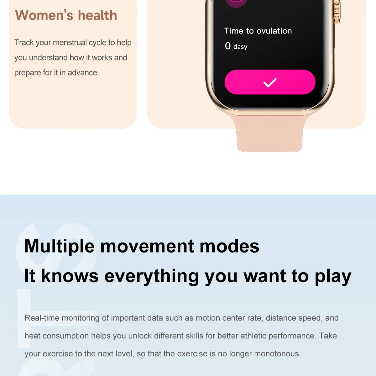 HD 1.85 inch AMOLED SmartWatch 2025 New Waterproof Bluetooth Call Health monitoring Video Woman Men smart watchs For Android IOS