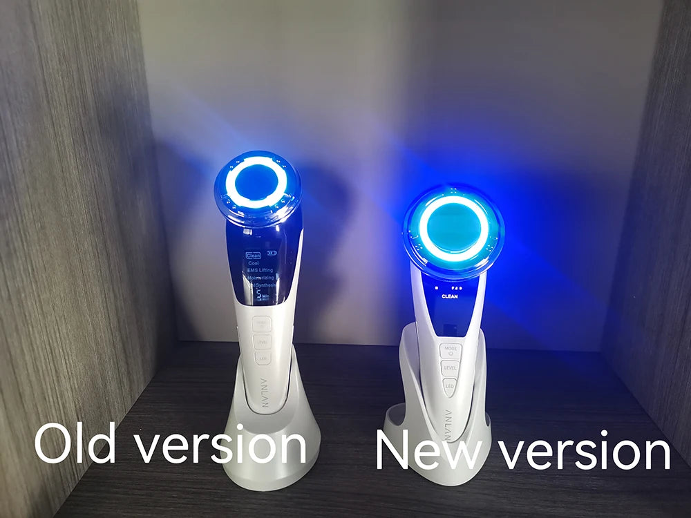 ANLAN EMS Facial Massager Pro Face Lifting Skin Rejuvenation Cold Hot Compress Deep Cleaning Anti-aging Skincare Beauty Device