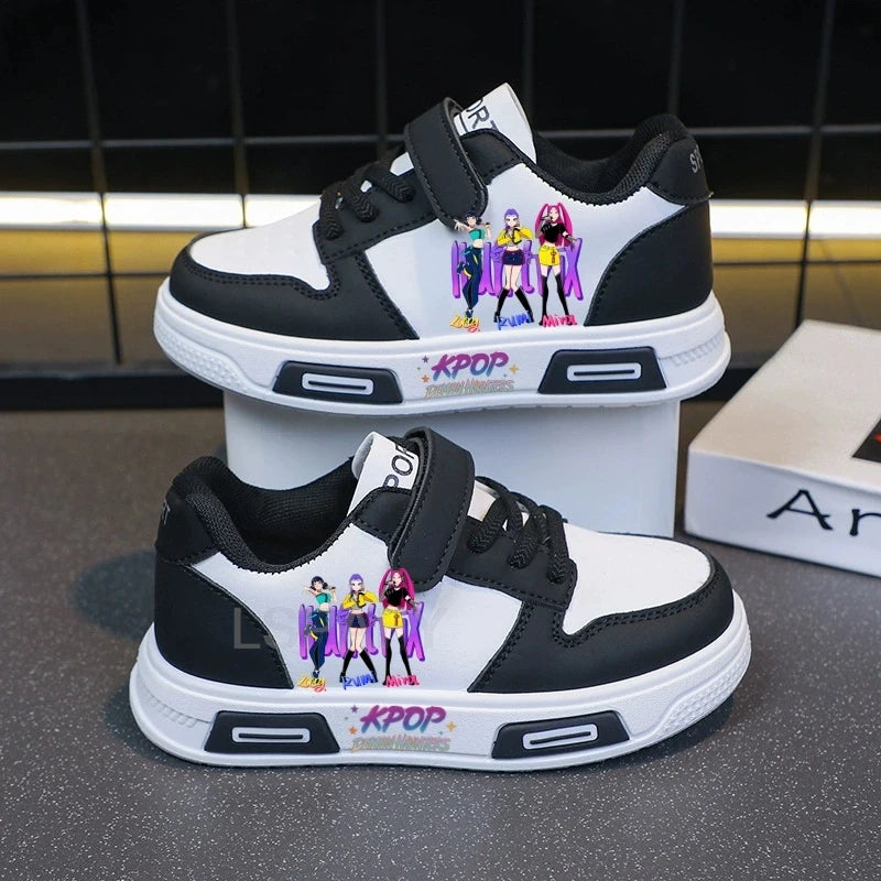 Hot Children's Fashion Casual Shoes Kids Student New Design White Sport Shoes Boys Girls Anti-slip Outdoor Breathable Sneakers