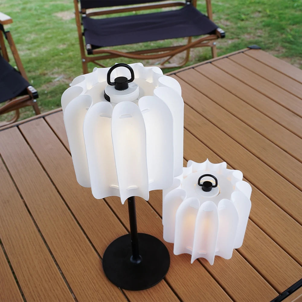 NEW USB Rechargeable Flashlight Powerful 3000mAh Mini LED Camping Lanterns Warm White Light Haning 38 Explore Camp Light Outdoor