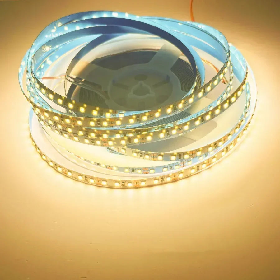 120LEDs/m DC12V 24V Home Lamp Strip 2835 LED Strip Decor Red Ice Blue Green Yellow Pink Flexible And Cuttable 2835 Soft Lamp Bar