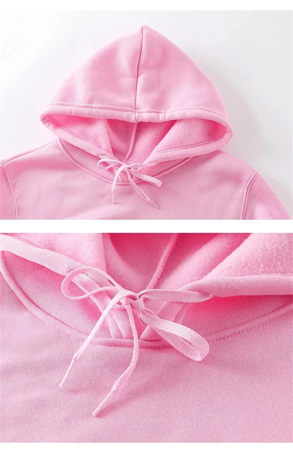 I'm Literally Just A Grill and Pink Bow Print Pattern for Autumn and Winter Women's Hooded Sweatshirt Round Neck Casual Clothing
