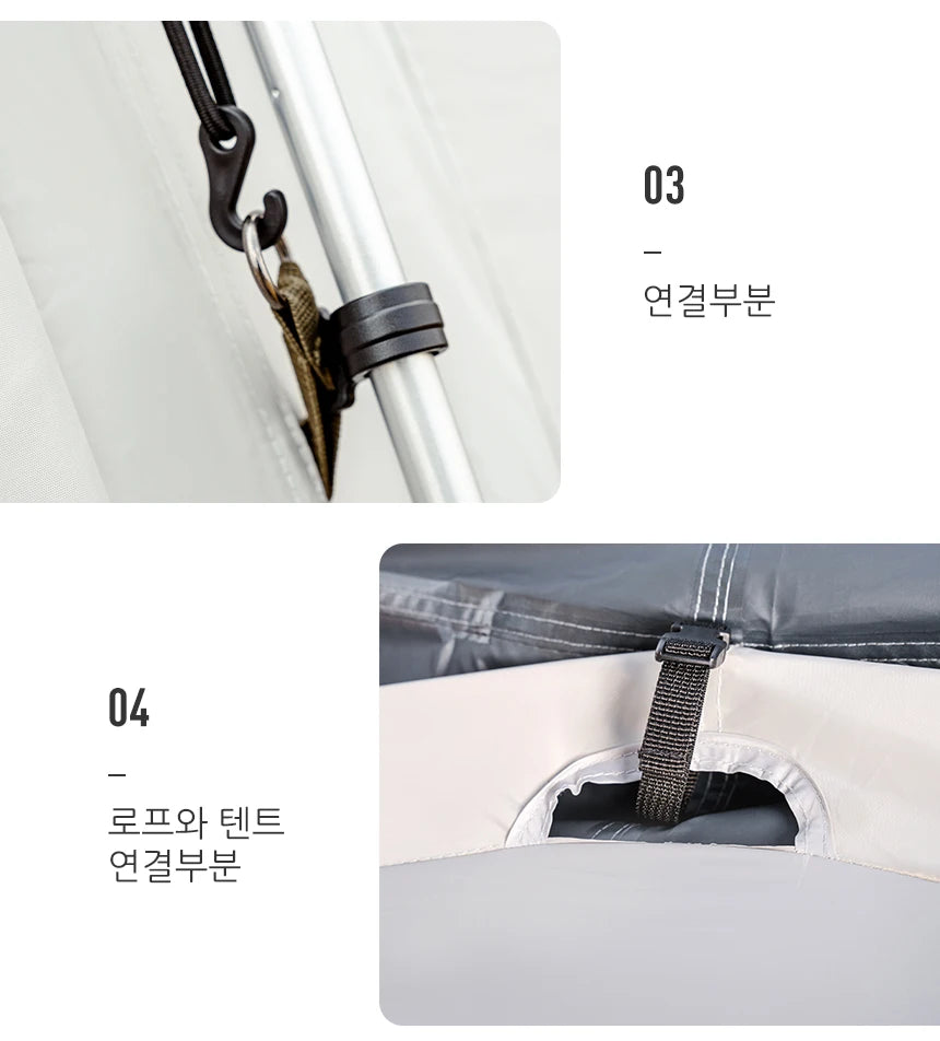 Camping Ls4 Tunnel Tent Living Shell Tent Large Camping Tent Extra Space