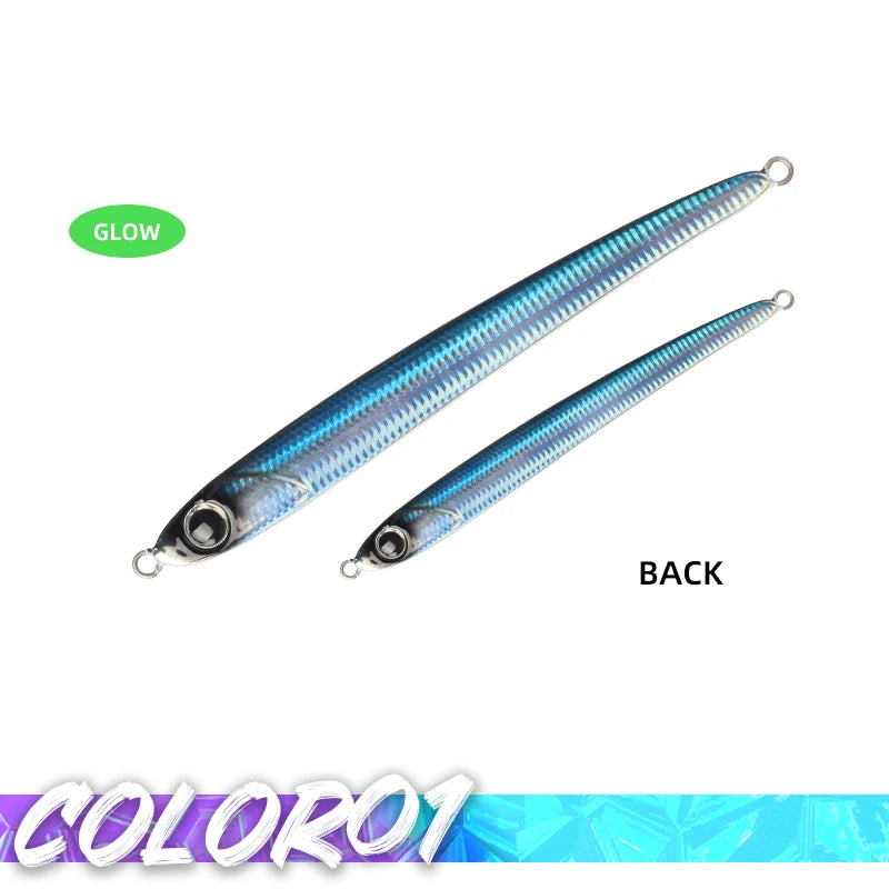 Sea Metal Jig False Bait 30g 45g 60g Lures Saltwater Fish Items Professional Tackle Fishing Lure Goods Perch Baits