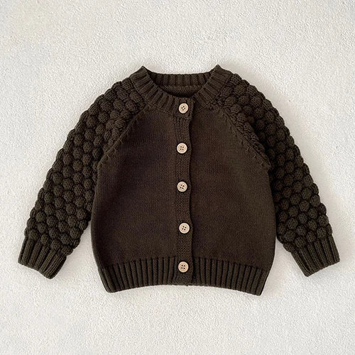 2026 New Spring 0-3Yrs Children Clothes Newborn Baby Girls Boys Sweater Kids Long Sleeved Knitted Cartoon Pullover Sweater