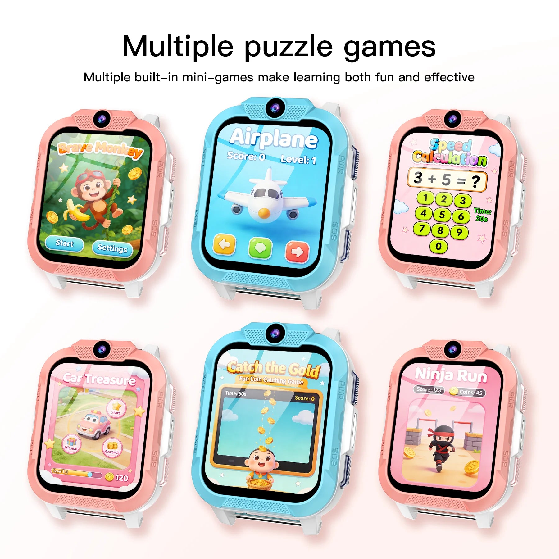 Blackview Z40 Pro Kids Smart Watch 4G – Triple AI Positioning GPS WiFi LBS Large 850mAh Battery Video Call - I YAN