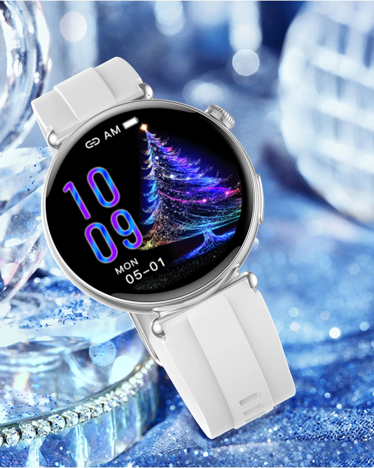2026 New Women AI Smart Diagnosis Smart Watch HRV+ECG Uric Acid Blood Oxygen Health Monitor IP68 Waterproof Sports Smartwatches