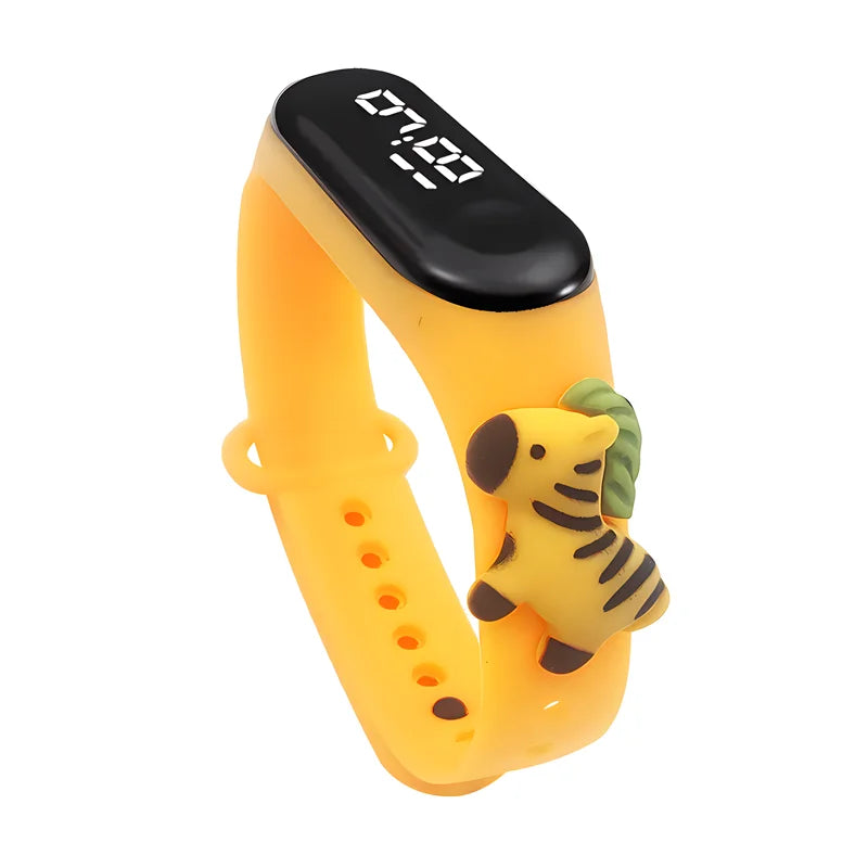 Waterproof Children's Smart Watch Cartoon LED Digital – Fun Electronics Wristwatch Birthday Gift for Kids Age 2-15 - I YAN