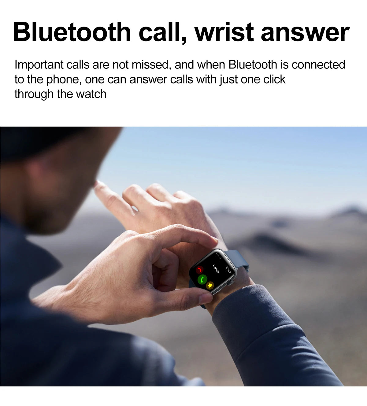 New Fashion NC SmartWatch For Men 1.85'' 240*284 AMOLED Screen Bluetooth Call Health Monitor Waterproof Sport Smartwatches Women