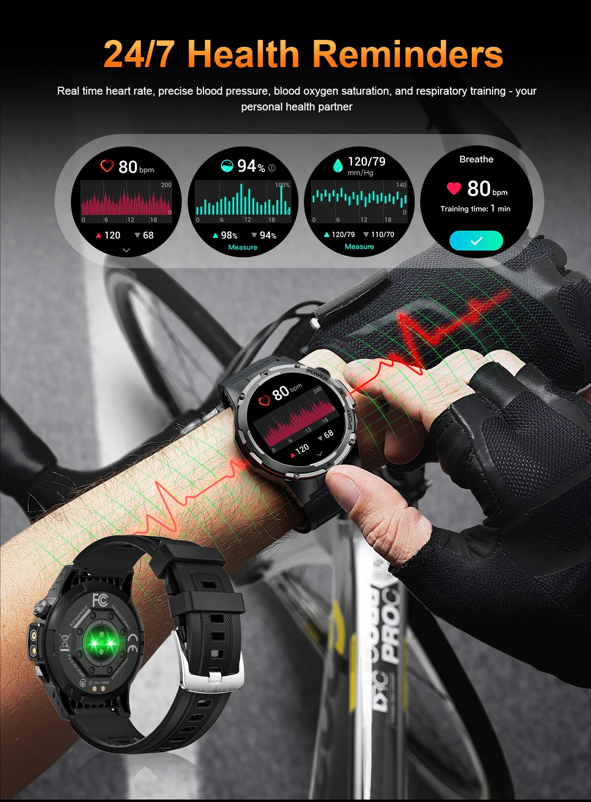 NEW Top Popular Outdoors GPS tracker Sports Smart Watch Men 500mAh NFC HD Call IP68 depth waterproof Smart Watch T-REX3 Men