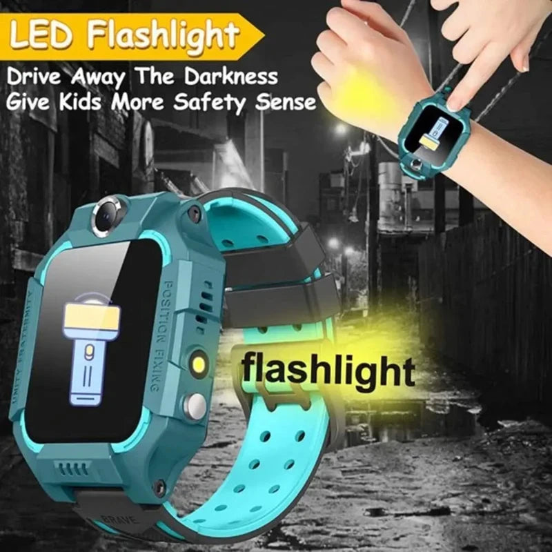 Q19 Children Kids Smart Watch SOS Phone Call Location Tracker Anti-Lost Camera Voice Function Touch Screen Waterproof Student