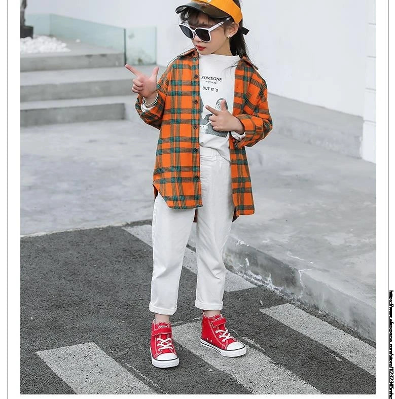 New Kpop Demon Hunter Children's Canvas Shoes Kids Sneakers Boys Girls Fashion Canvas Shoe Cartoon Print Breathable Casual Shoes