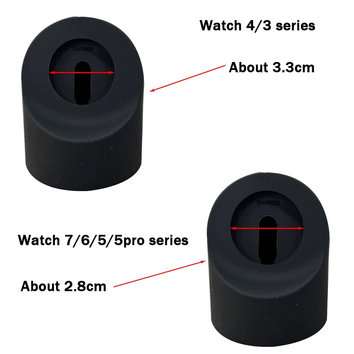 Compatible with Samsung Galaxy Watch 7 Charger Stand 40 44 46mm Galaxy Watch 3 4 5Pro 6 Charge silicone Stand 45 Charging baser
