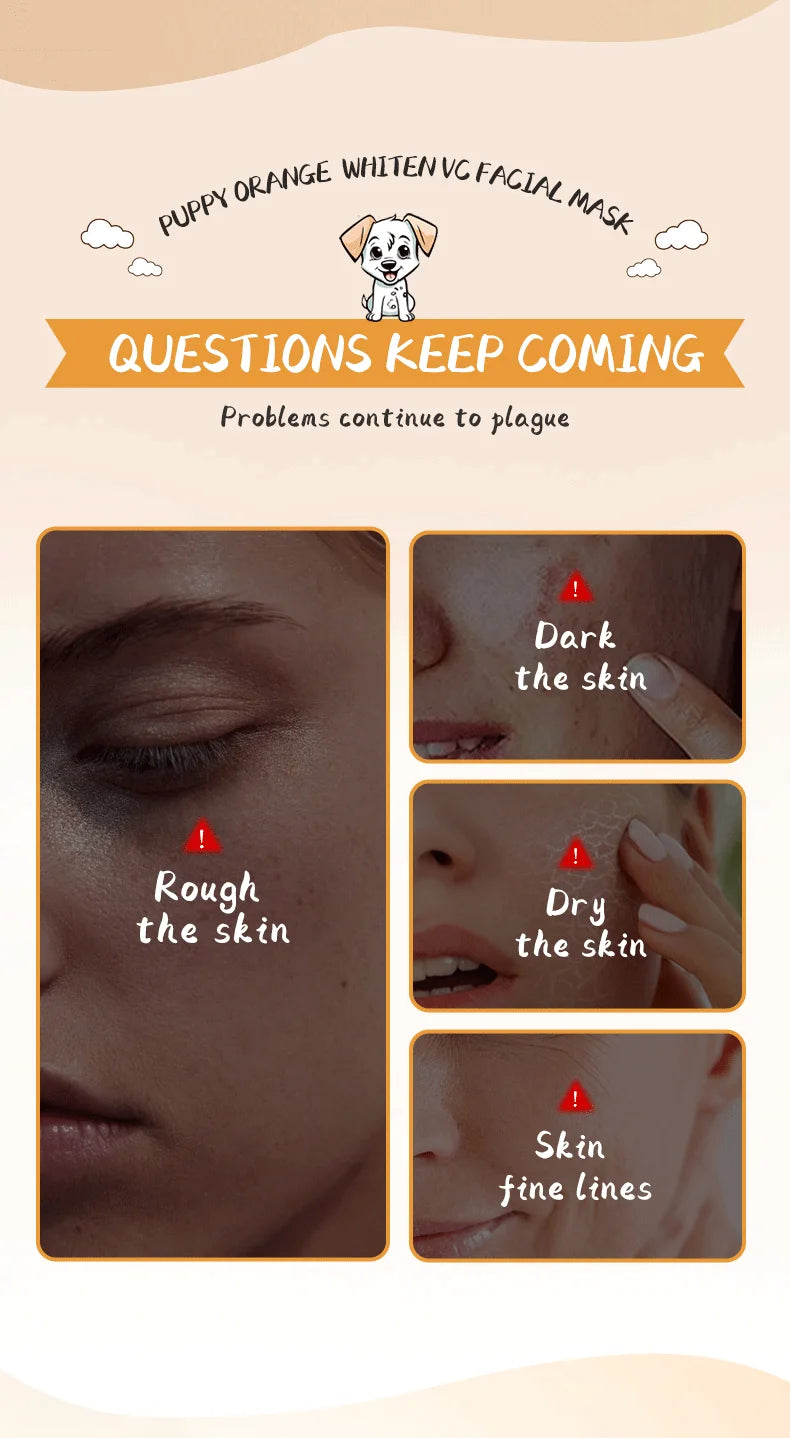 5pcs SADOER Cartoon Fresh Fruit Facial Masks Moisturizing Soothing Brightening Hydrating Face Mask for Facial Skin Care