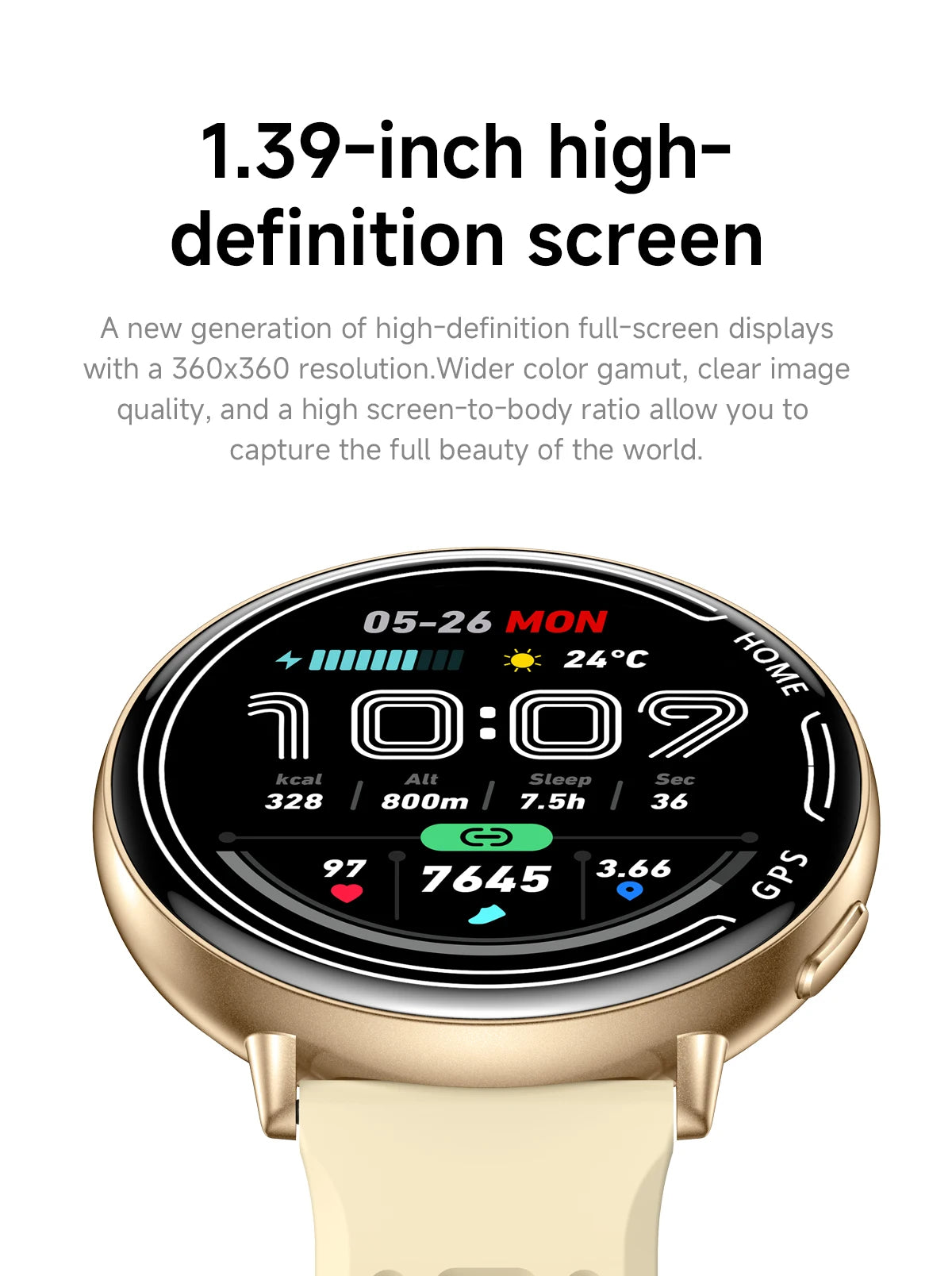 Elegant Women Smartwatch 2026 New 1.39'' AMOLED Screen Bluetooth Call Heart Rate Women's Health IP68 Waterproof Fashion Watches