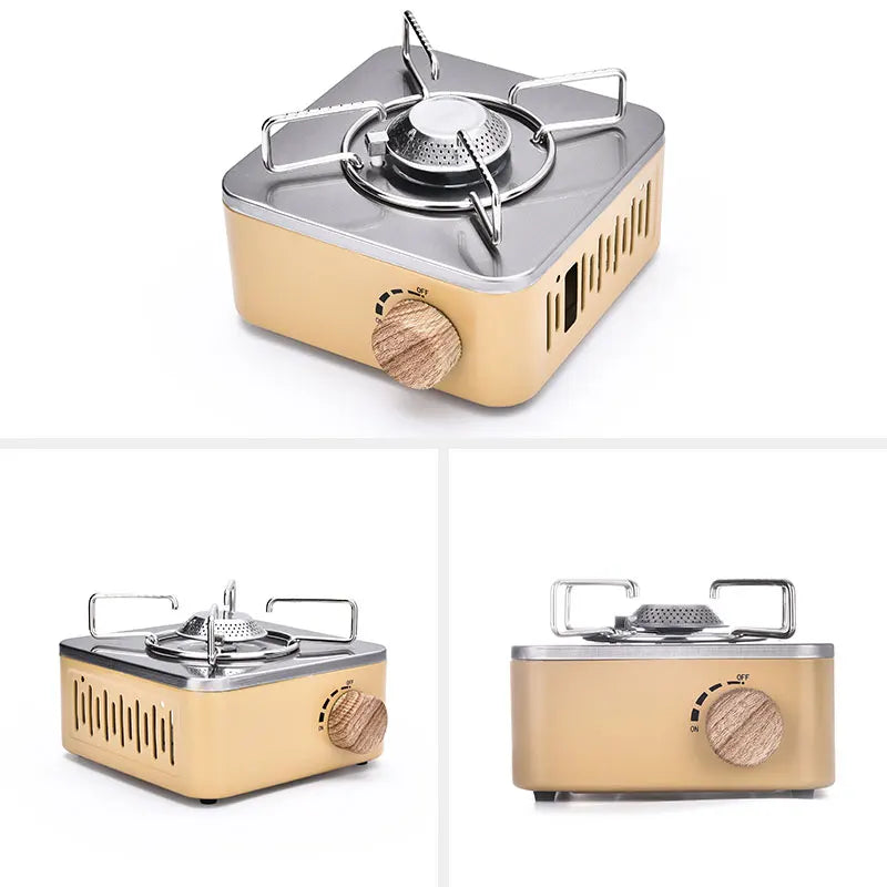 PACOONE Camping Gas Stove 2800W High Firepower Portable Cassette Furnace Outdoor Gas Burner Picnic Camp