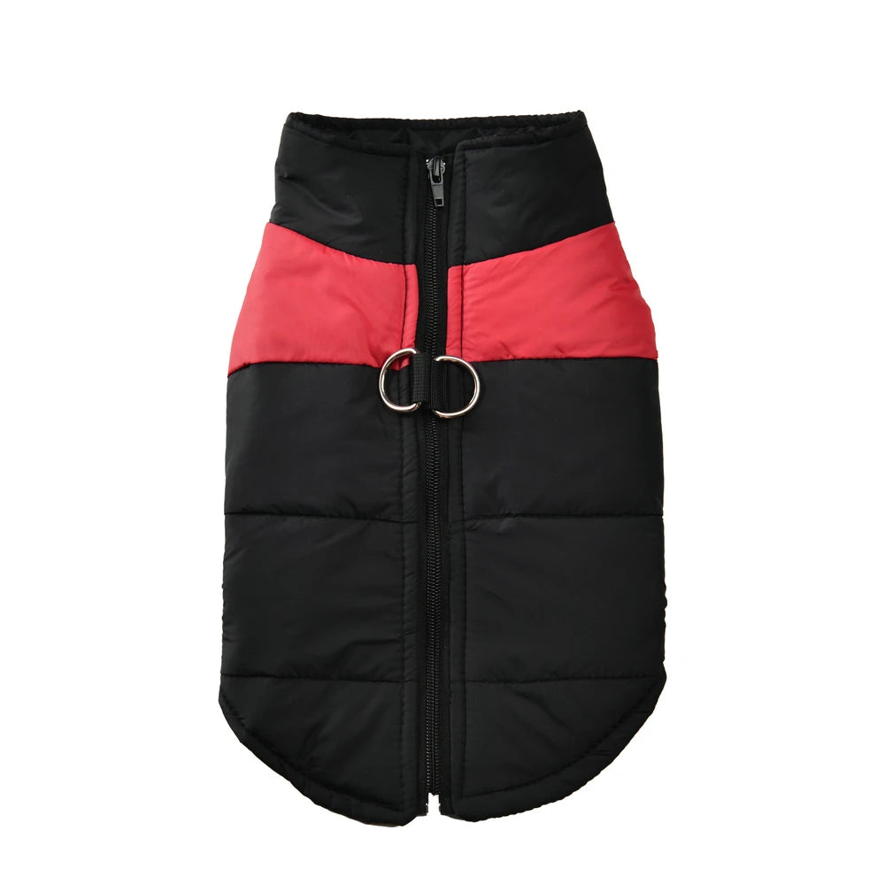 I YAN pet dog jacket for small and large dogs, waterproof, windproof winter coat with D-ring for Labrador or Pug.