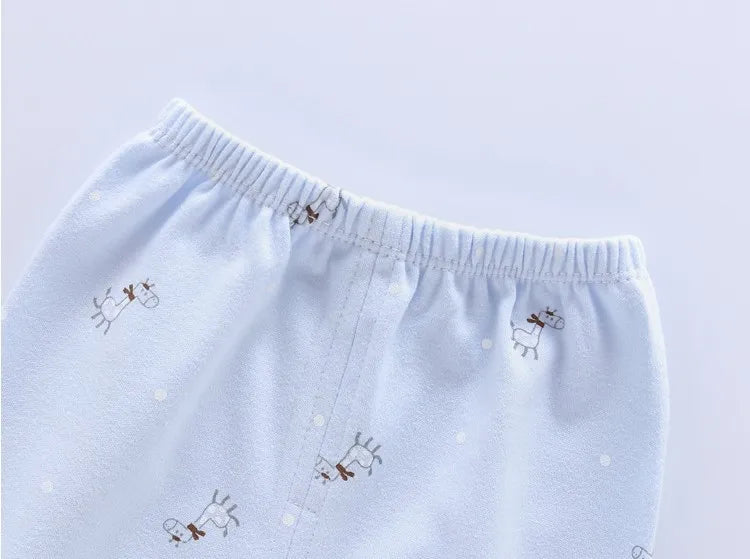 Newborn Baby Clothing Set 7-Piece – Soft Cotton Cartoon Outfit Gift - I YAN
