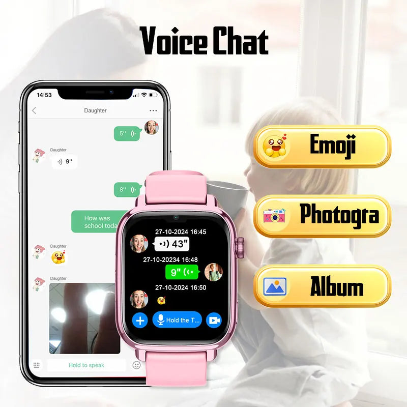 Wonlex 4G Watch Kids GPS WiFi Location KT34 Video Call SOS Alert Tracker Monitor Google Store Game Children's smart watch 2025