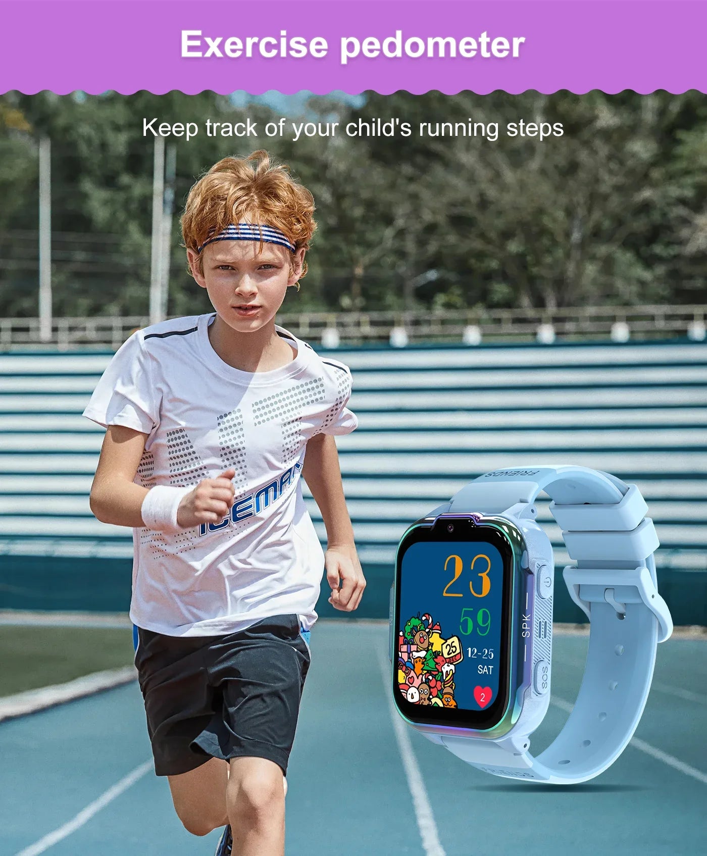 2025 New Kids GPS Smart Watch 4G Track Video Call Camera SOS – Waterproof LBS Location Tracker Smartwatch - I YAN