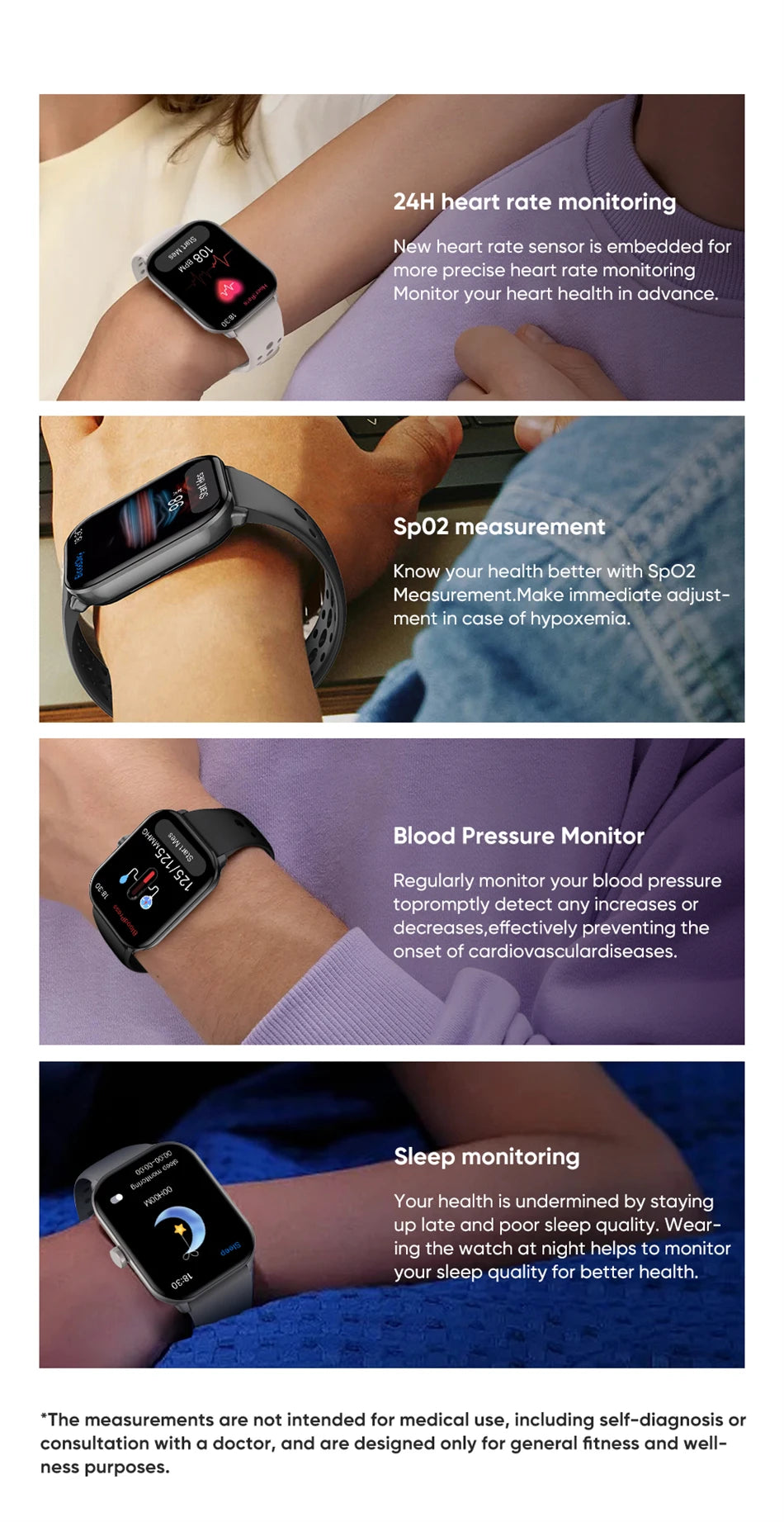 Watch 5 Global Version Men Women AMOLED Screen Always Show Time Heart Rate Bluetooth Call GPS Track Waterproof Sports Smartwatch