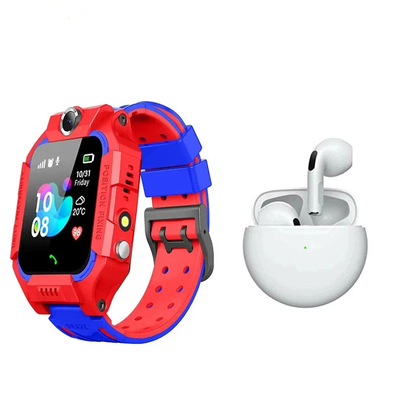 Q19 Children Kids Smart Watch SOS Phone Call Location Tracker Anti-Lost Camera Voice Function Touch Screen Waterproof Student