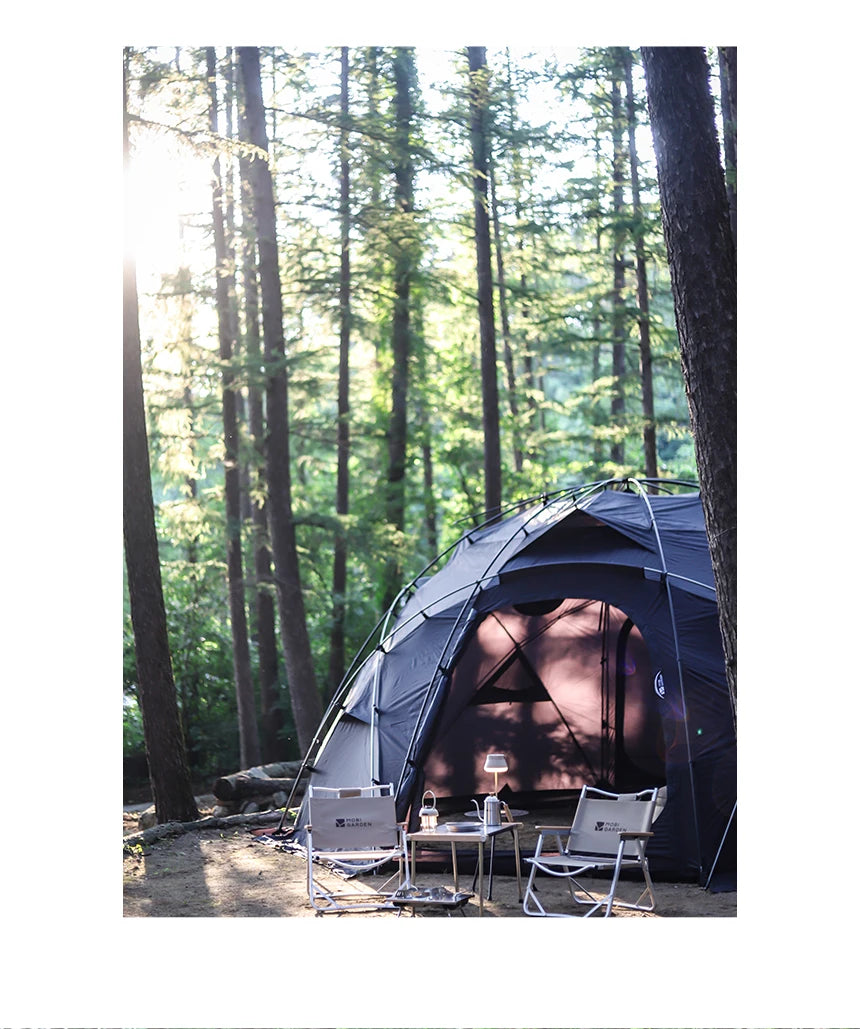 Camping Tent Commander Dome Tent Shelter Waterproof Windproof Ultra-light 70D Nylon 160/185/245CM