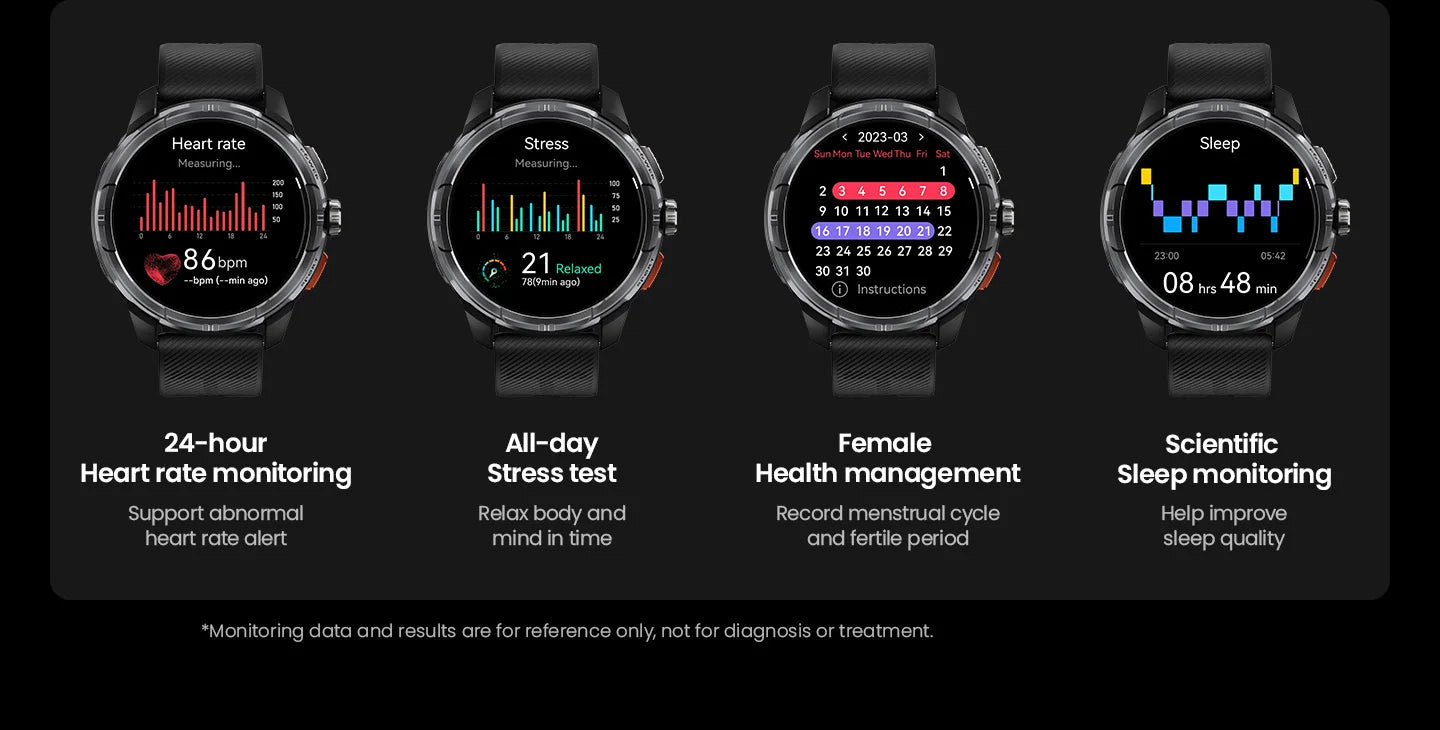 HAYLOU Solar Ultra GPS Smartwatch 1.6” AMOLED Display 5ATM Waterproof Built-in GPS Bluetooth Phone Calls Sports Smart Watch
