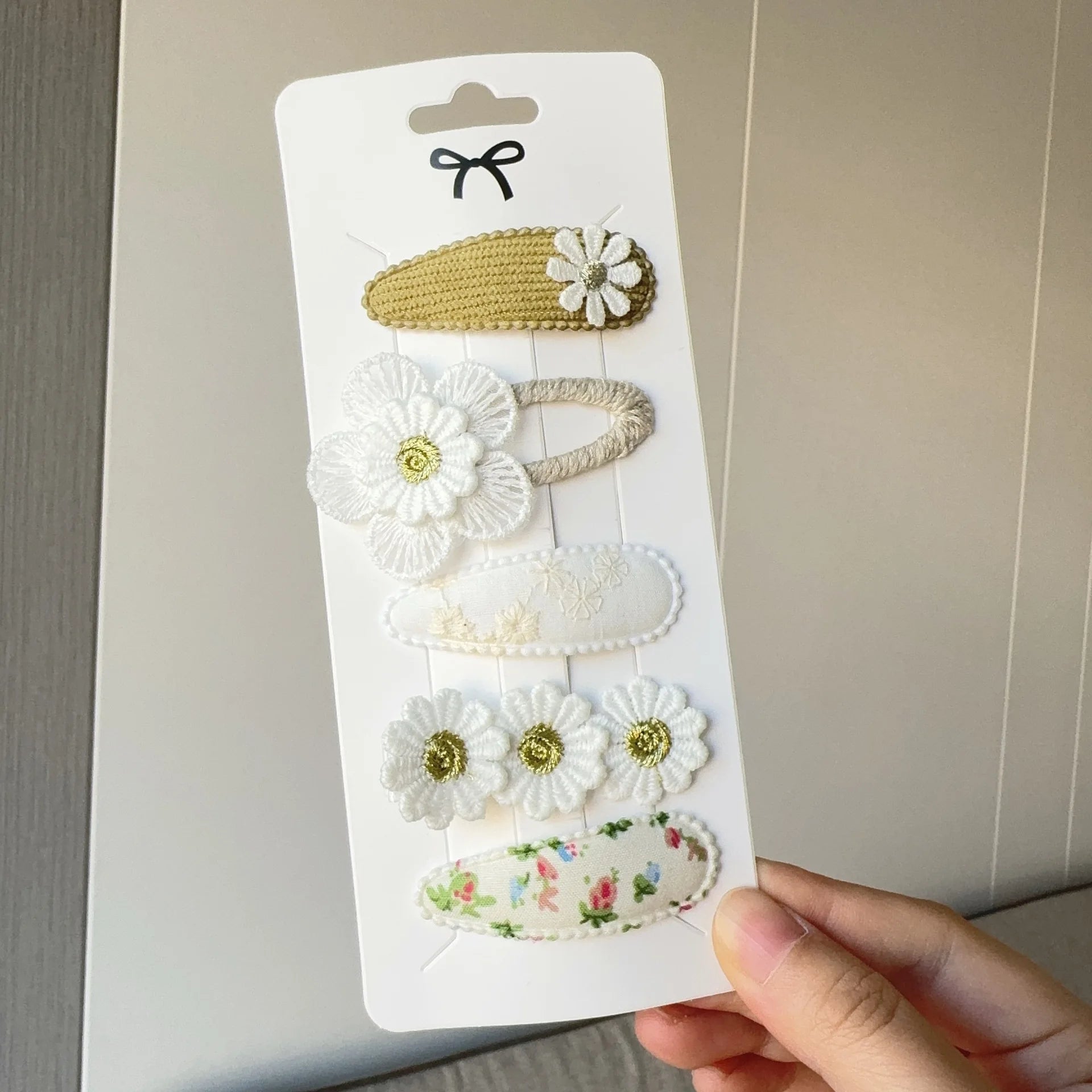 2025 Cute Flower Hairpins Set Children Baby Girls Kids Hair Clips Pin Barrettes Accessories Hairclip Headwear Headdress Ornament