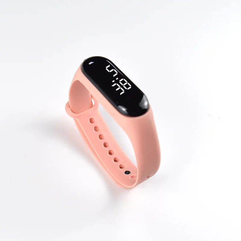 Fashion Digital Children's Watch Touch LED – Waterproof Sport Wristband Bracelet for Girls & Boys - I YAN