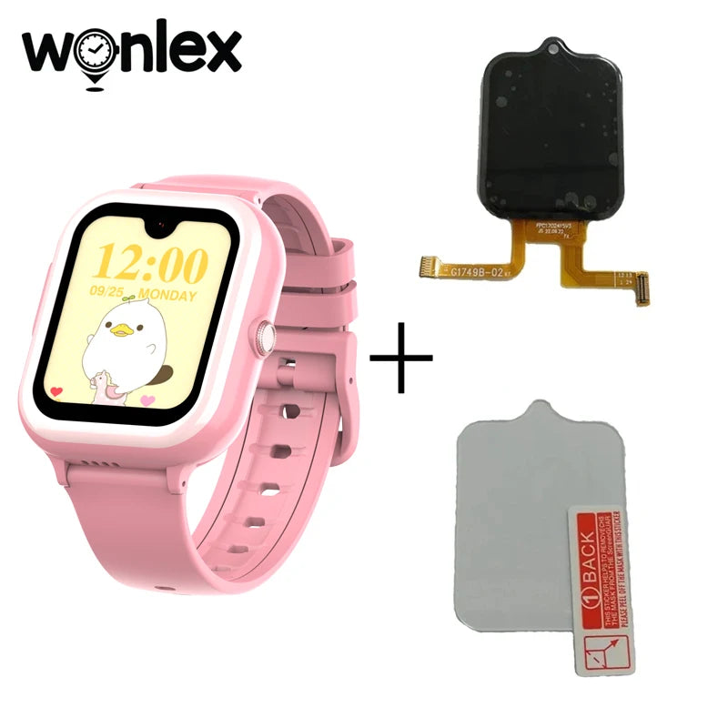 Wonlex KT31 Smart Watch for Children 4G SOS WIFI GPS Tracker AMOLED HD screen Video Call 900mAh Battery Kids SmartWatch Whatsapp