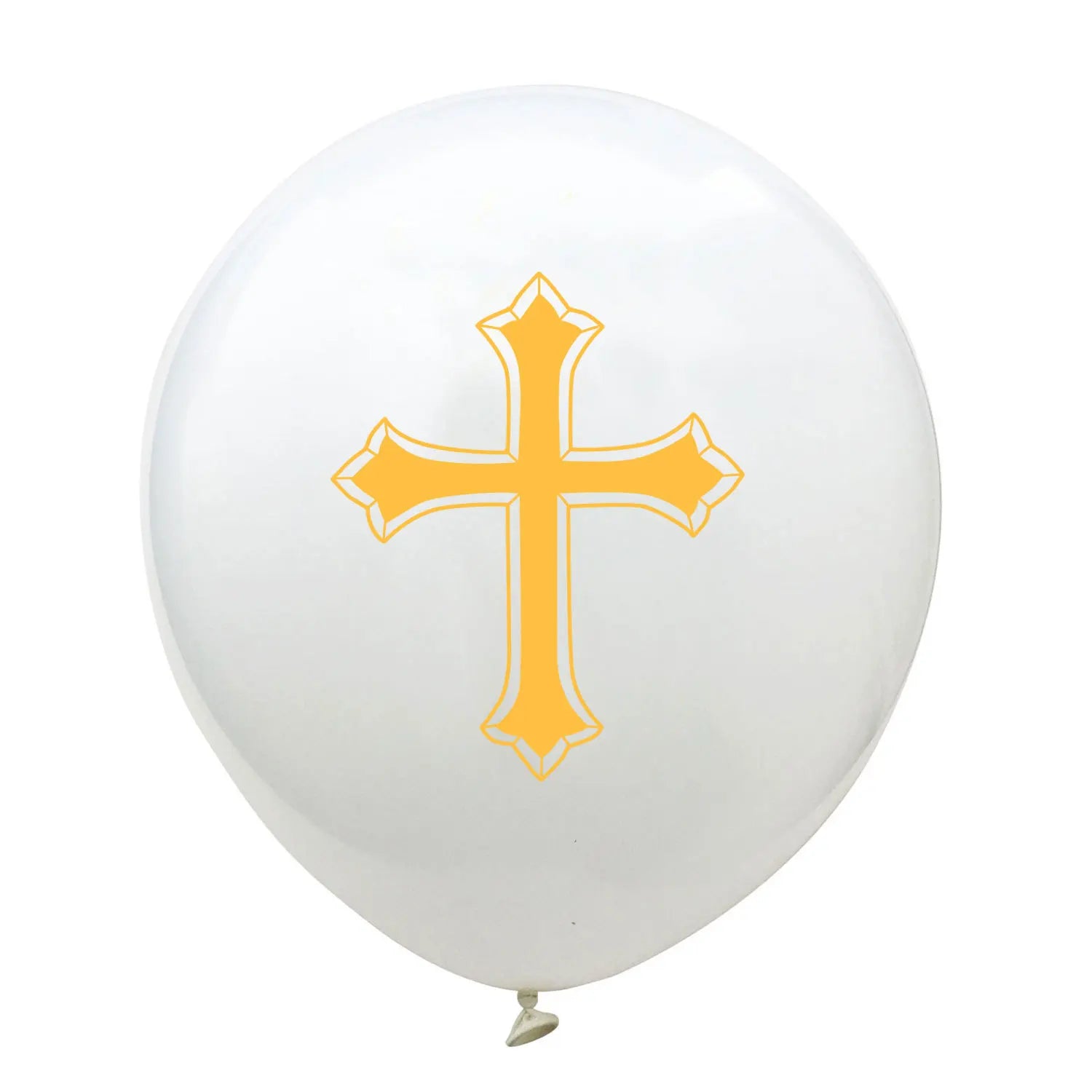 Balloon Easter Bless Cross Easter Balloons Party Easter Decoration Ballon Baptism Forked Holy Communion Favors Christen Decotion