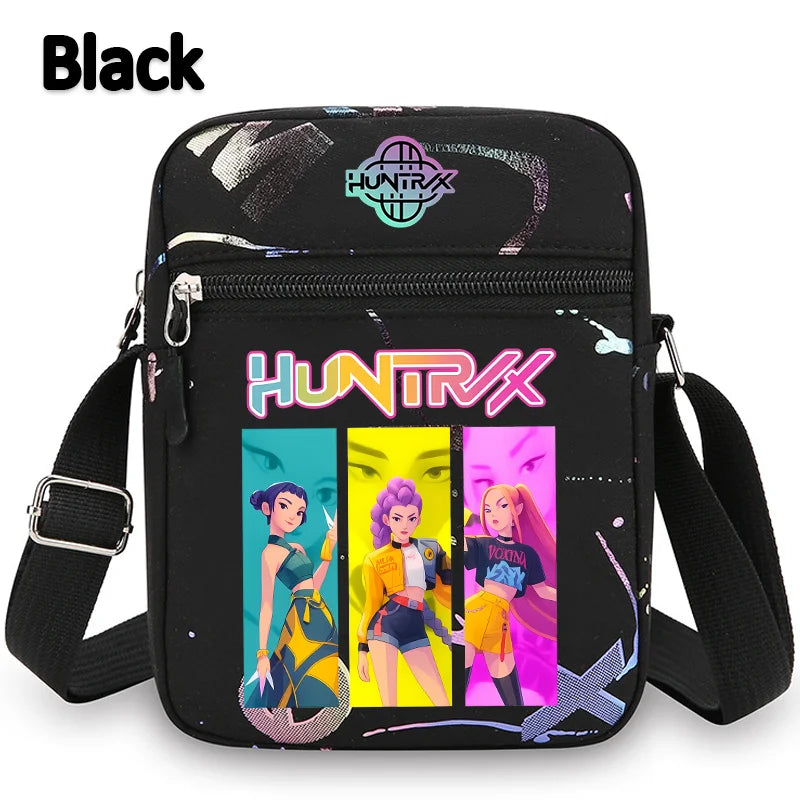 New⭐️KPOP Demon Hunters Crossbody Phone Bag Single Shoulder Pouch Coin Wallet Purse Warriors Handbag Fans Gril Gifts