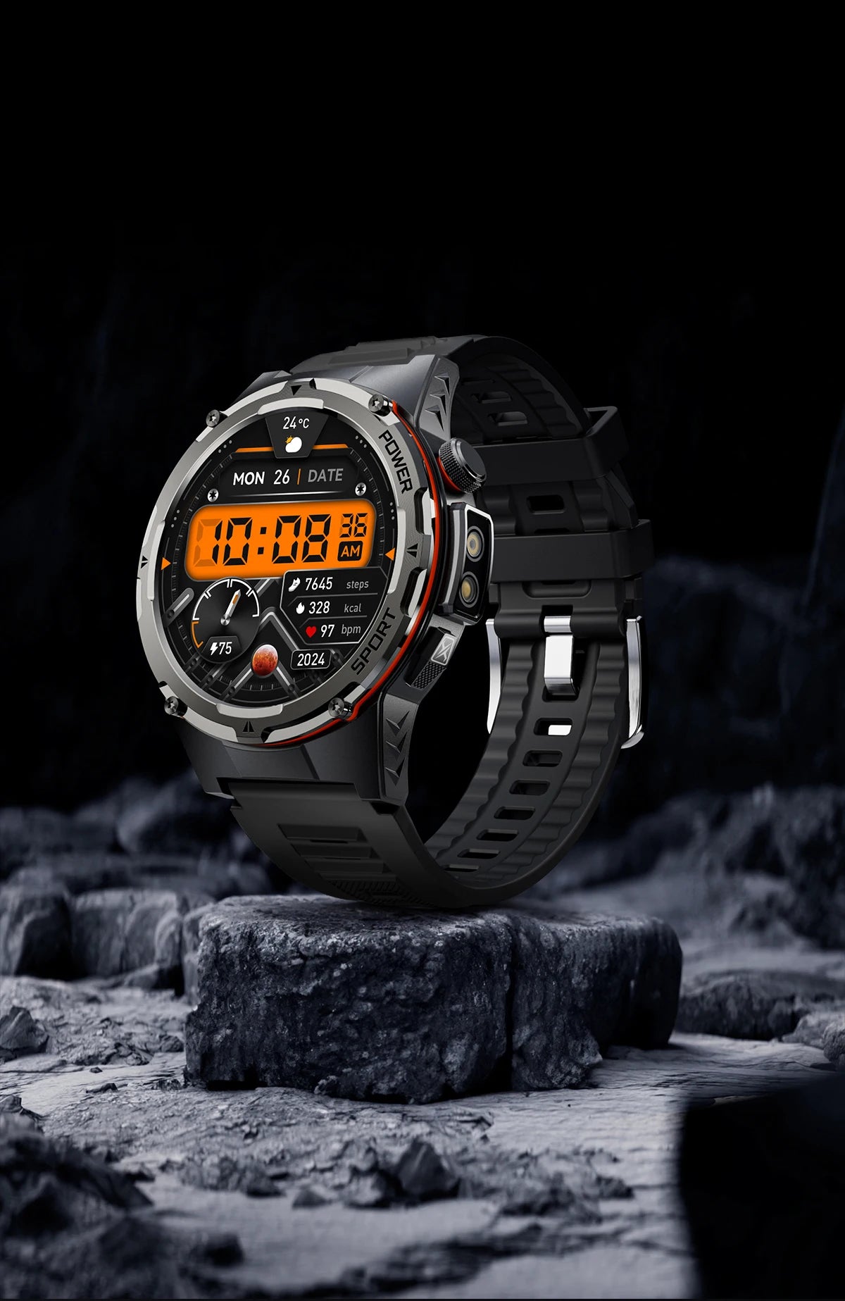 NEW Top Popular Outdoors GPS tracker Sports Smart Watch Men 500mAh NFC HD Call IP68 depth waterproof Smart Watch T-REX3 Men