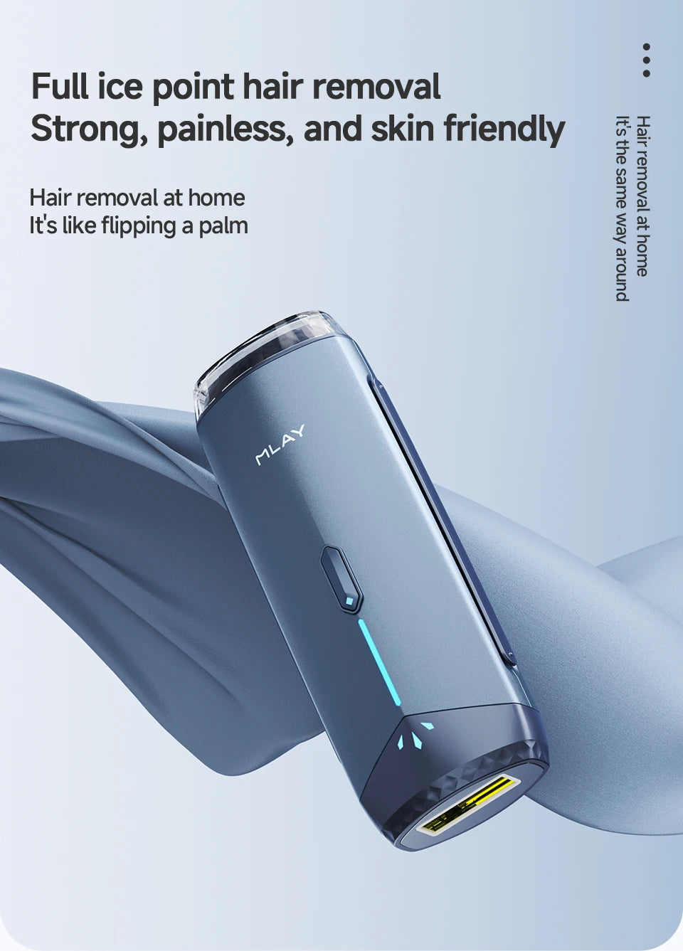 Mlay T18 ICE Cooling Hair Removal Device With Unlimited Shots IPL Laser Home Use Epilator Painless For Whole Body Women Men