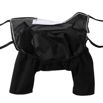 Funny Halloween Dog Cosplay Clothes Christ Jesus Dress Up Party Costume for Small Medium Dogs Cats Yorkies Chihuahua Pet Outfits